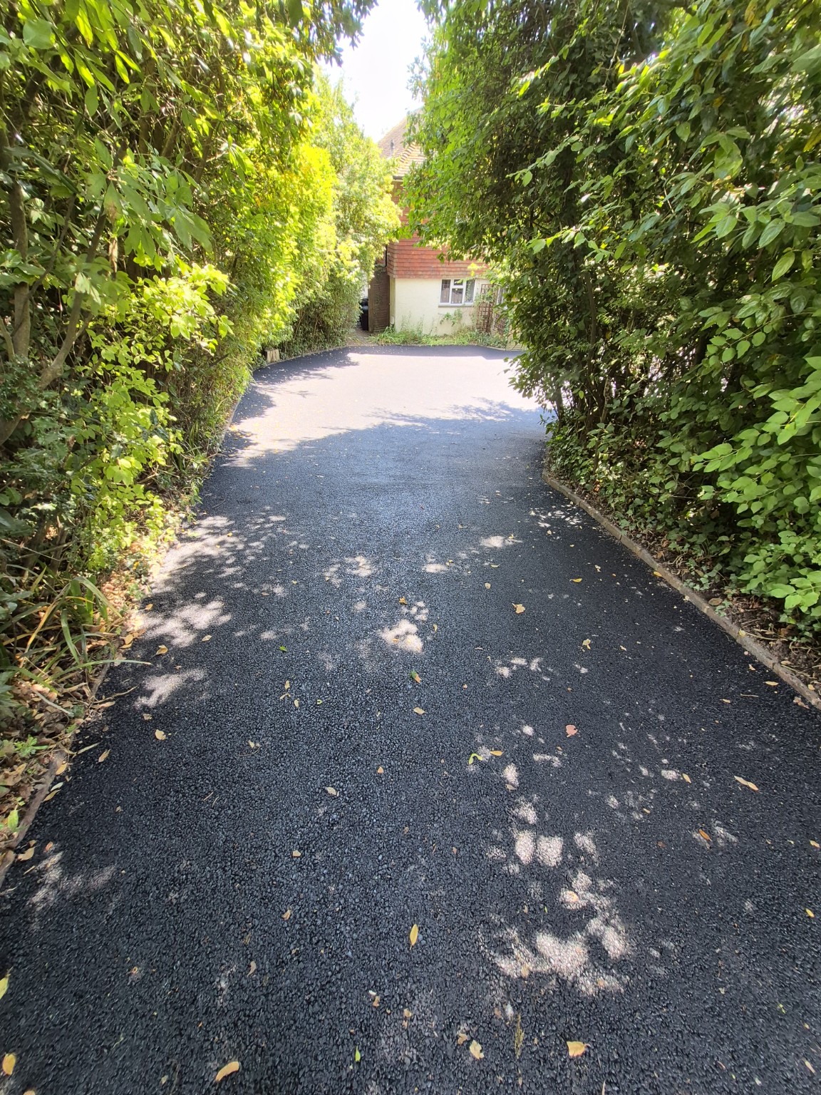 Completed tarmac driveway project